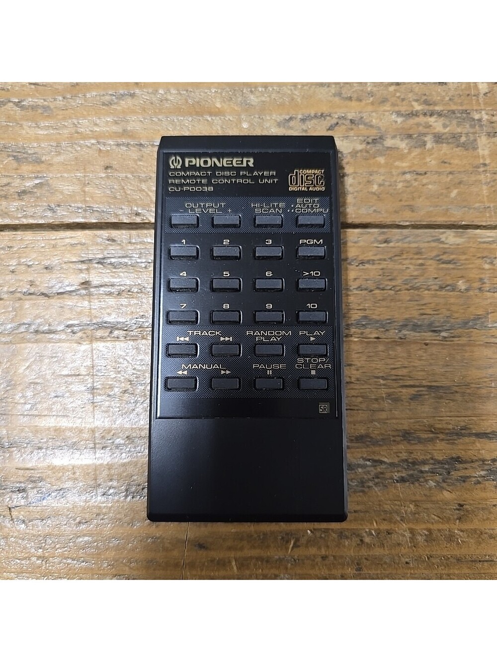 Pioneer CU-PD038 CD Player Remote Control
